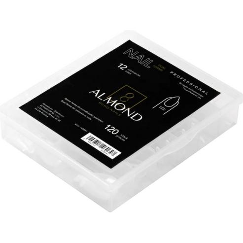 Activeshop, Nail art + Unghie finte, Nail Tips Poly Gel - Ballerina (Unghie artificiali, Cancella)