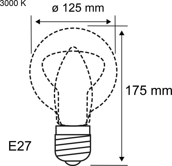 Produktbild Paulmann White Lampion Globe (E27, 400 lm, 1x)