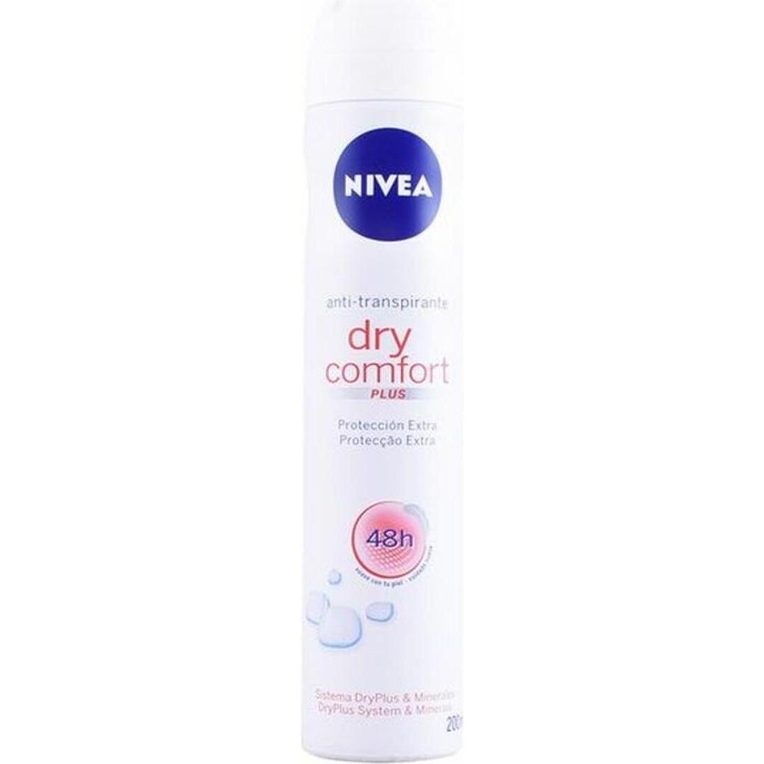 Nivea Donna Deodorante, Dry Comfort Deo Vapo 200 Ml (Getto Vaporizzato, 200 Ml)