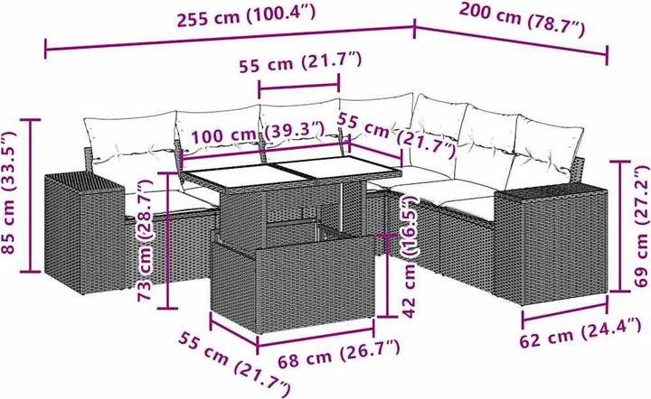 Produktbild vidaXL Chloe