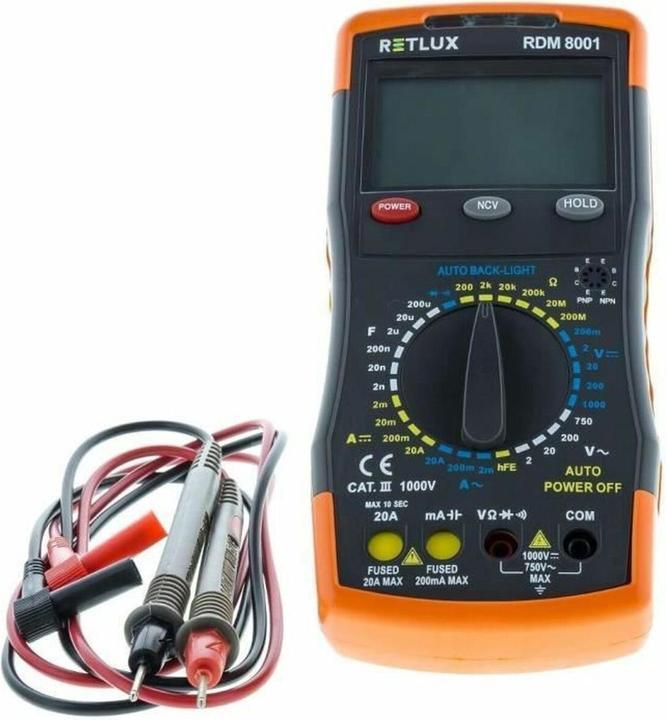 Produktbild Retlux Multimeter