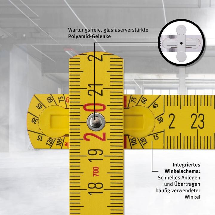 Produktbild Stabila Holz-Gliedermassstab Serie 700 (2 m)