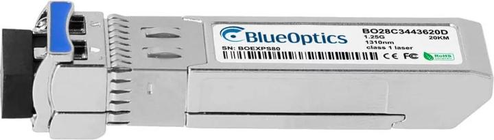 Produktbild BlueOptics Kompatibler Keymile 37973282 BO28C3443620D cSFP Transceiver, LC-Duplex, 1000BASE-2BX-U, Singlemode