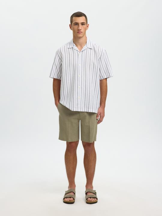 Image du produit Selected Regular Fit Shorts aus Leinengemisch (M)