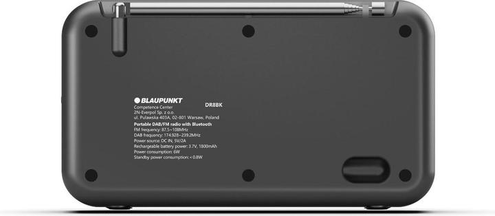 Actual product image NoName Blaupunkt DR8BK (AM, DAB+, FM, Bluetooth)