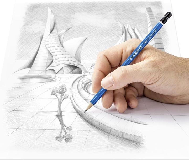 Immagine prodotto Staedtler 4007817104729 Set regalo penna e penna stilografica Scatola di carta (2B, 2H, 3B, 3H, 4B, 4h, 5B, 6B, B, F, H, HB, 12x)