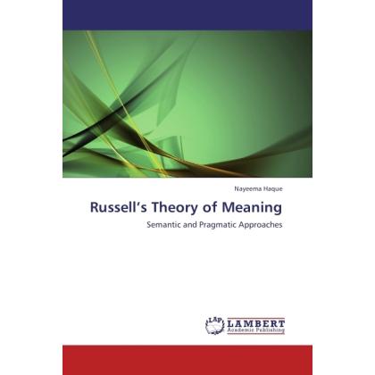 Russell's Theory of Meaning, Fachbücher