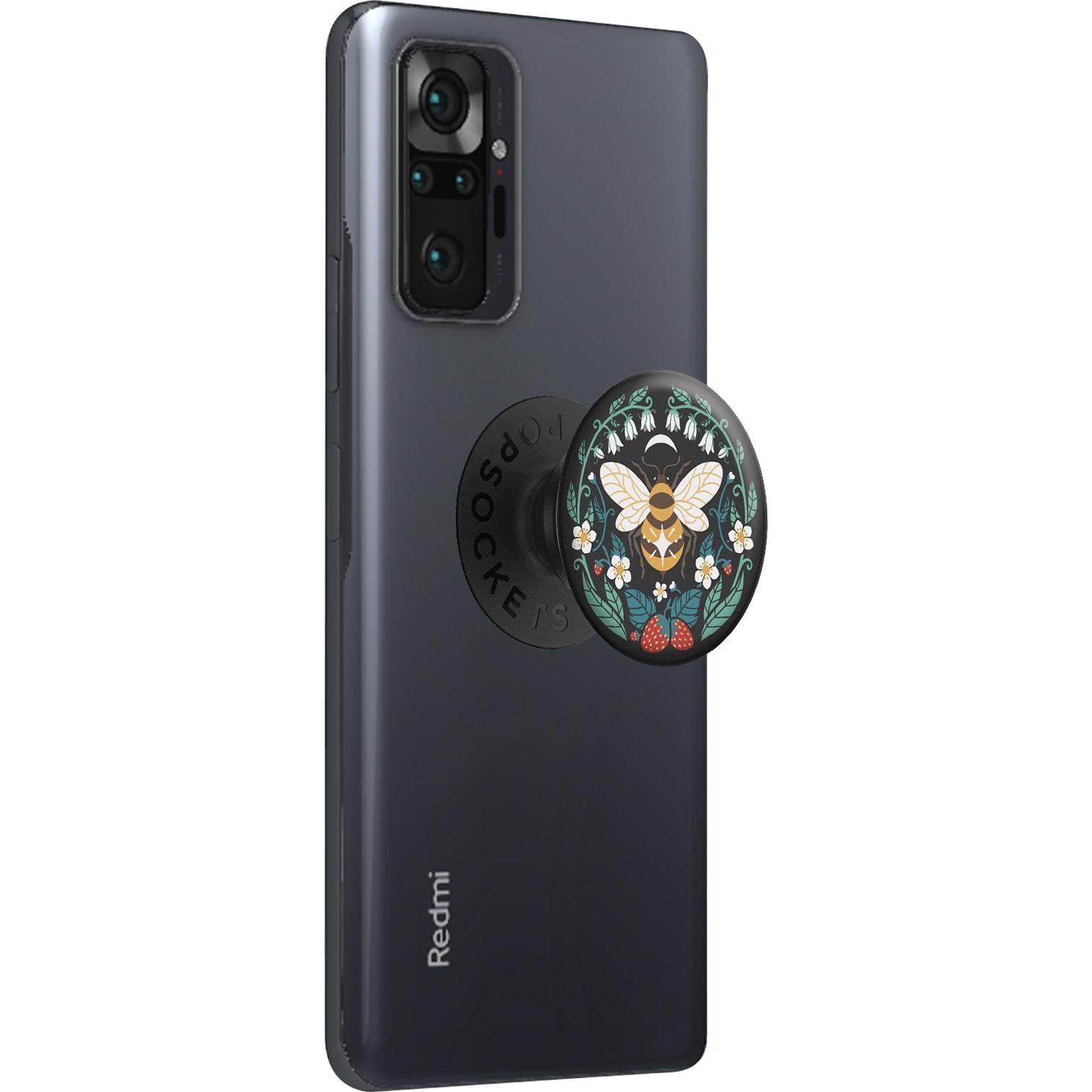Thumbnail - PopSockets Bee Boho PopGrip, Smartphone Halterung, Schwarz