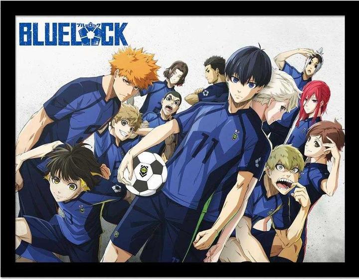 Image du produit Blue Lock - Poster encadré (30 x 40 cm)
