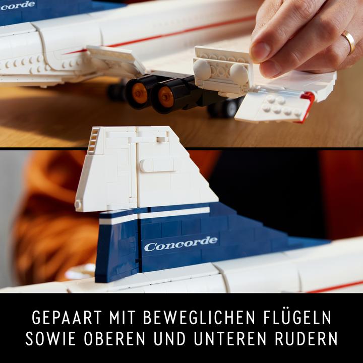 Produktbild LEGO Concorde (10318, LEGO Icons, LEGO Seltene Sets)