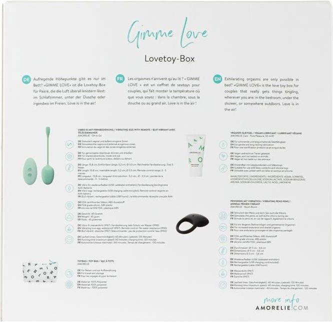 Actual product image Amorelie Gimme Love LovetoyBox