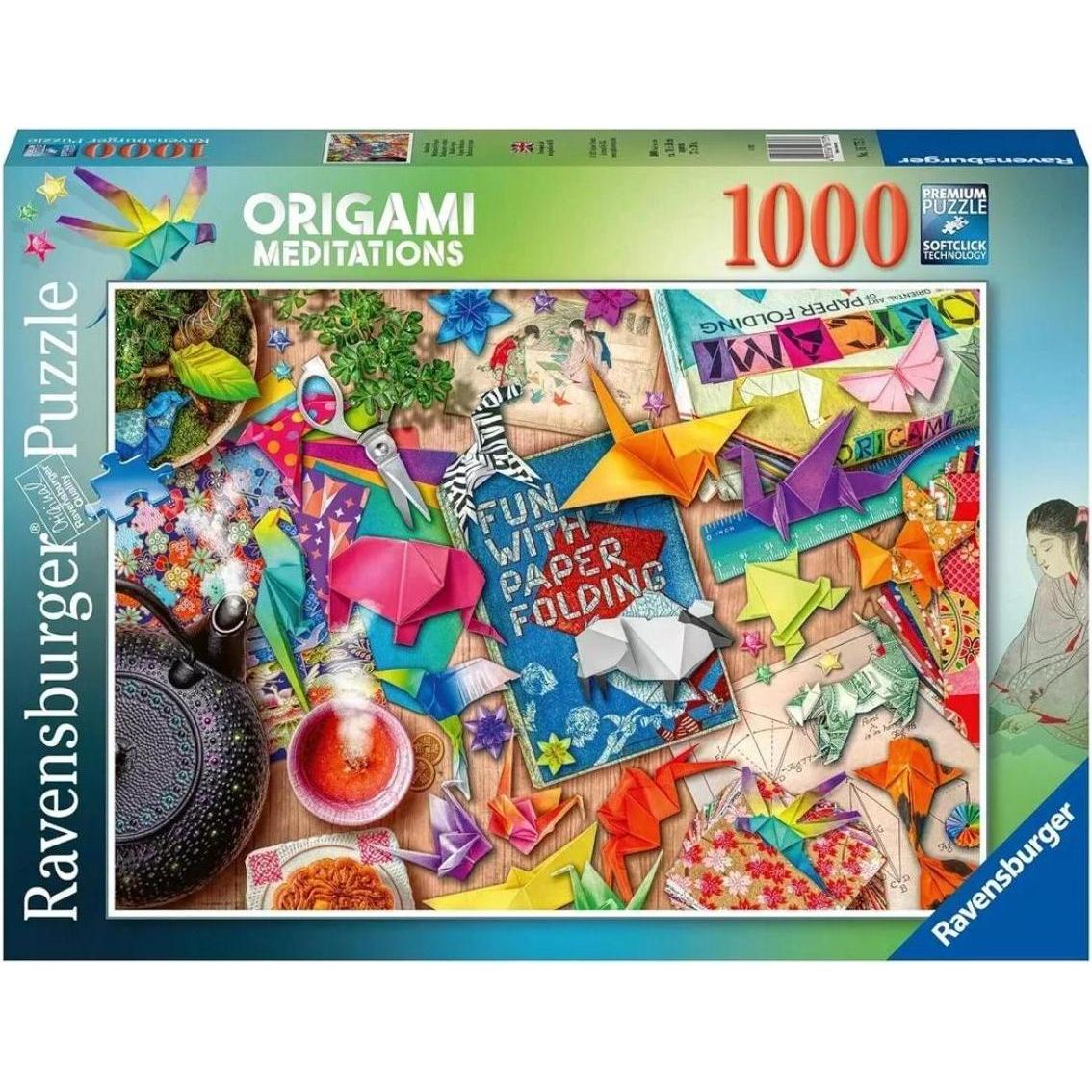 Ravensburger Meditation und Origami (1000 Teile)