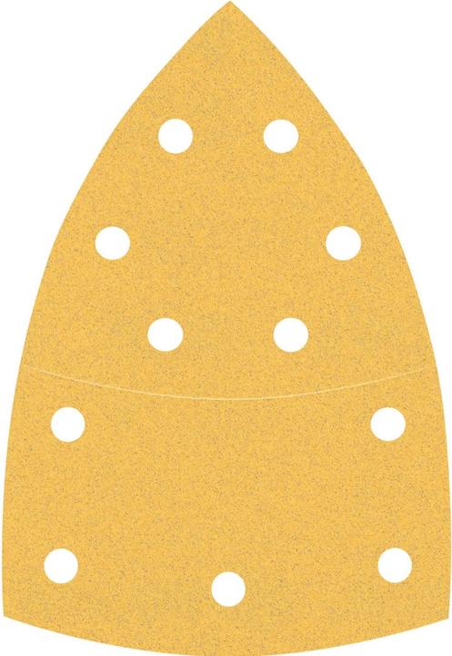 Produktbild Bosch Professional Zubehör EXPERT C470 Schleifpapier mit 11 Löchern für Multischleifer, 102 x 62 mm, 93 mm, G 120, 10-tlg. (120)