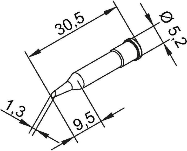 Produktbild Dauerlötspitze 102PDLF04L (Lötspitze)