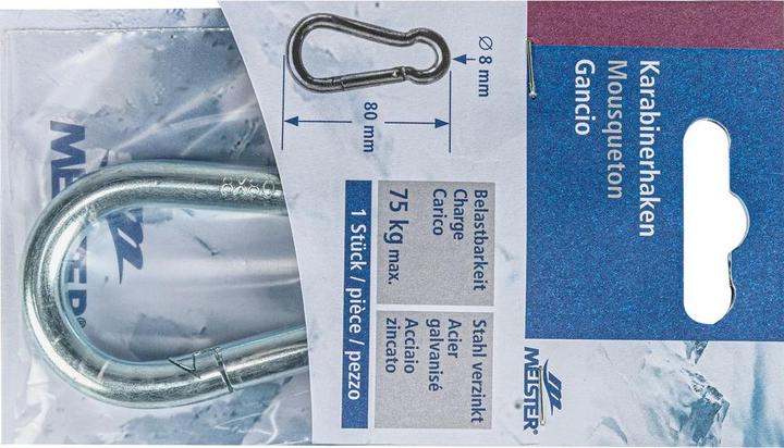 Actual product image Meister Fire hook