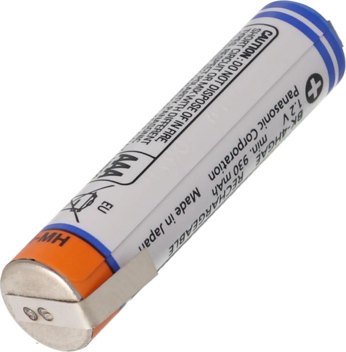 Produktbild Panasonic Akku BK-4HGAE Micro AAA HR-4U NiMH Akku mit Lötfahne Z-Form (AAA, 1000 mAh)