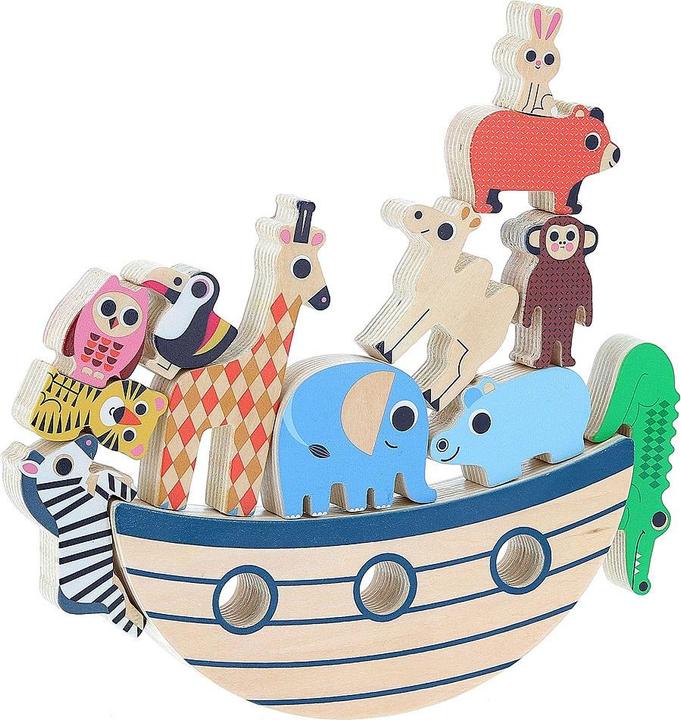 Actual product image Vilac Stacking Animals - Ark by Ingela P Arrhenius - (7629)
