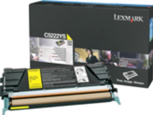 Produktbild Lexmark C522a3yg (Y)