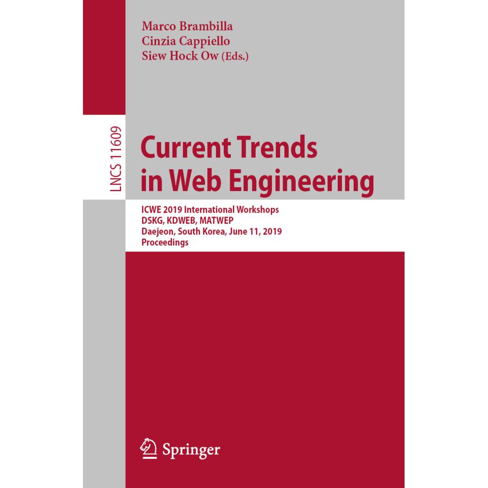 Current Trends in Web Engineering, Fachbücher