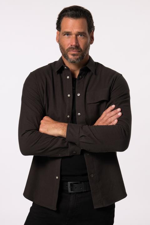 Produktbild JP1880 JP 1880 Overshirt, Langarm, Flanell, Kentkragen, bis 7 XL (XXL)