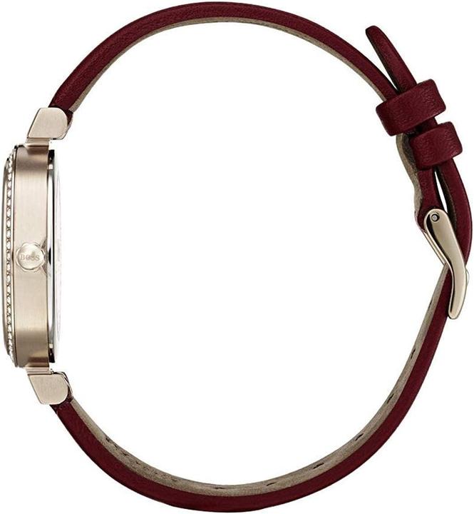 Produktbild BOSS Womens Analog Classic Quartz Watch with Leather Strap Red One Size 1502481 Red Classic (Analoguhr)