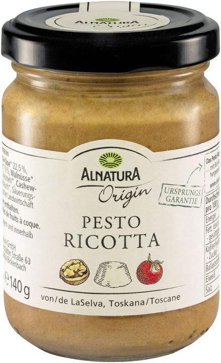 Alnatura Bio Pesto Ricotta 140g (140 g)