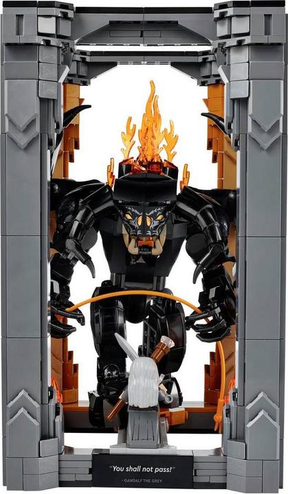 Image du produit LEGO Le Seigneur des Anneaux : Balrog Serre-livres (10367, LEGO Icons)