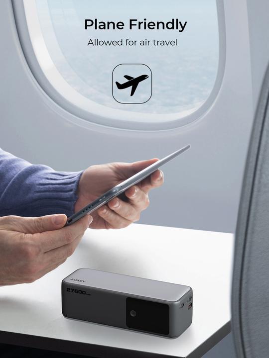 Produktbild Aukey SPARK MEGA - Powerbank (27600 mAh, 140 W, 102.12 Wh)