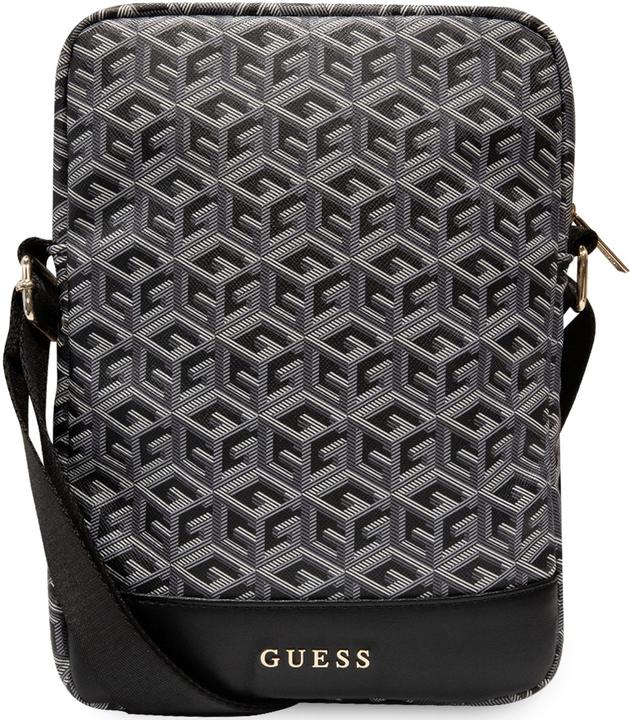 Guess PU G Cube Wallet Universal 10 Zoll - black (Galaxy S23 Ultra)