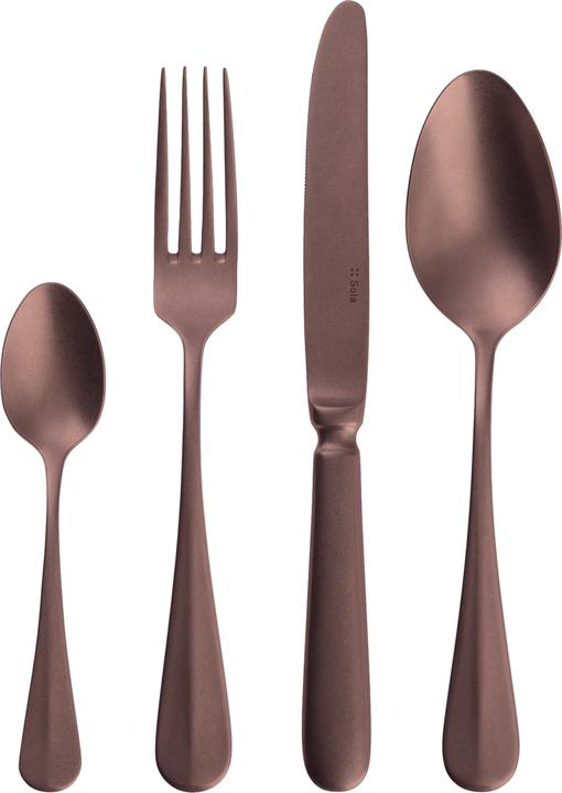 Besteckset 24-tlg. Baguette kupfer