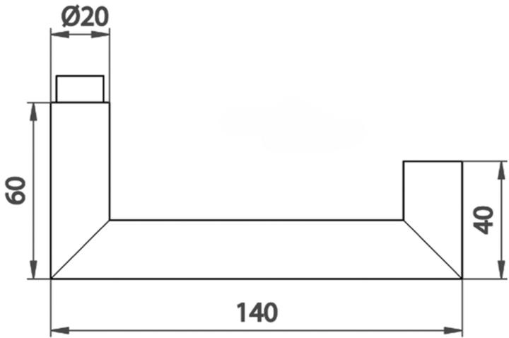 Produktbild Glutz Türdrücker 5066 Savannah (Türgriff)