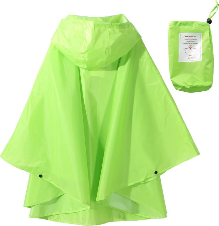 Produktbild Alopini Kinder Regenmantel Regenjacke Regenponcho Regencape