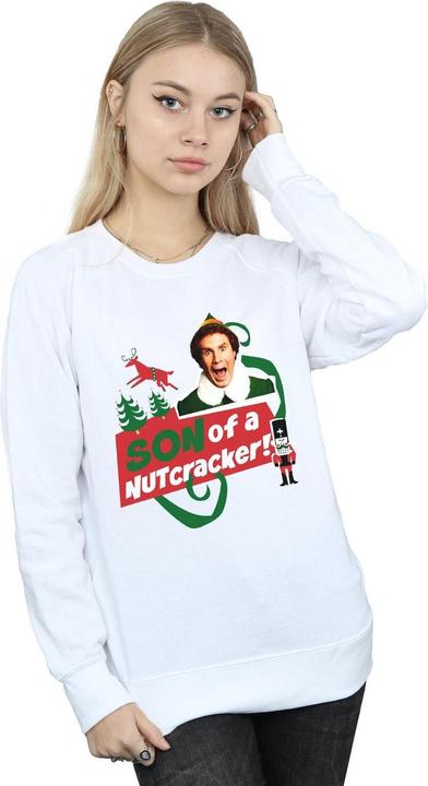 Actual product image Elf Womens/Ladies Son Of A Nutcracker Sweatshirt (XL)