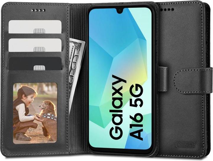 Produktbild Tech-Protect Wallet Case for Samsung Galaxy A16 4G / 5G - Black