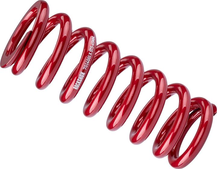 RockShox Coil Spring, Metric, Electric Red 151mm (151 mm, 57.50 mm)