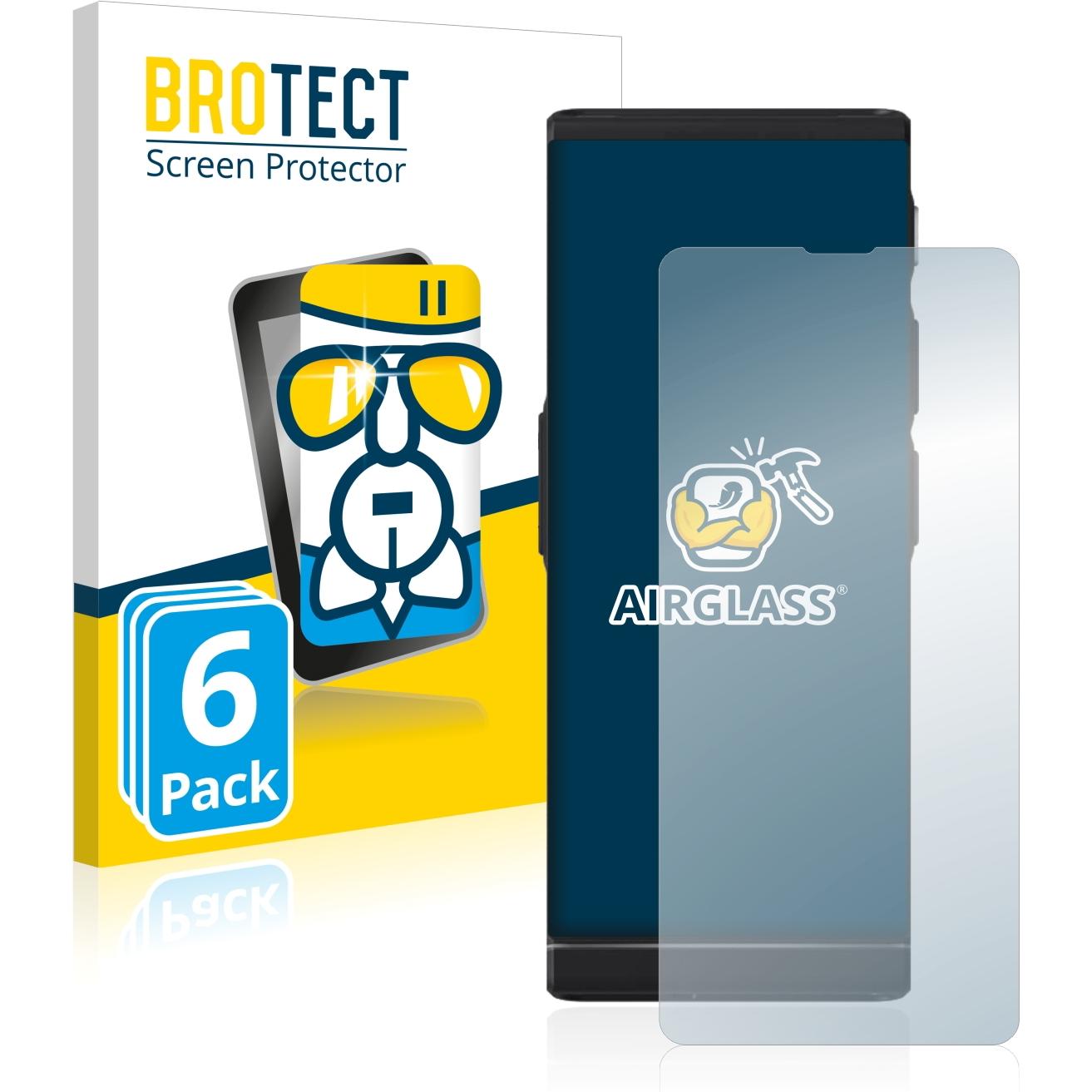 BROTECT AirGlass Panzerglasfolie (1 Stück, Samsung Galaxy A13), Smartphone Schutzfolie, Transparent