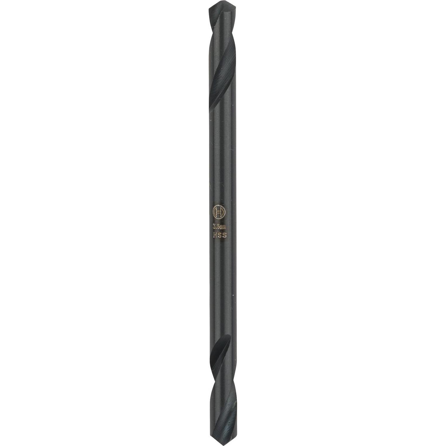 Bosch Professional Zubehör, Bohrereinsatz, Doppelendbohrer HSS-G, 3,5 x 14 x 52 mm, 10er-Pack (3.5 mm)