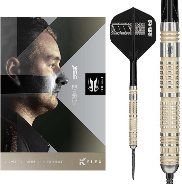 Image du produit Target Steeldart Dimitri Van den Bergh 95K, 23g (23 g)