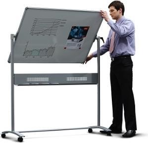 Image du produit Nobo Tableau mobile Drywipe 1901029 1200X900mm (120 x 90 cm)
