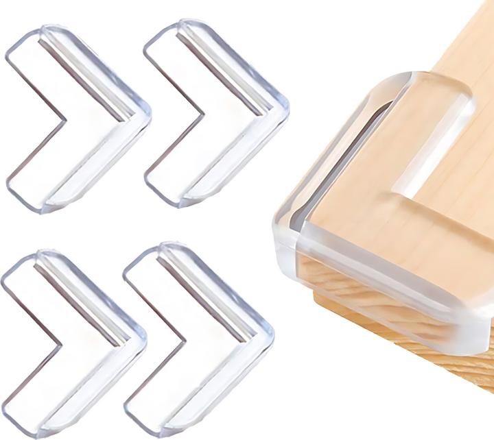Milkii Eckenschutz, transparent, 4 Stück
