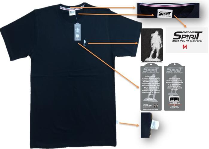 Actual product image Outdoor Spirit T-Shirt (XXL)