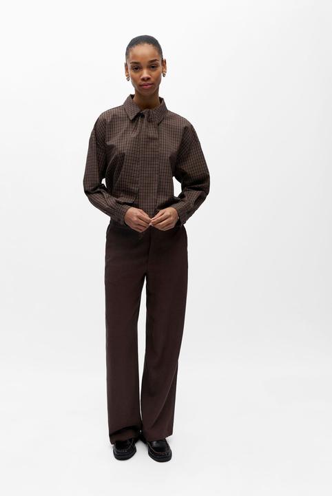 Immagine prodotto Object Leinenmix Hose mit weitem Bein (44)