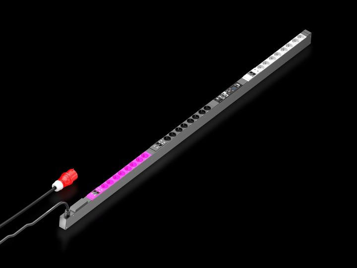 Image du produit Rittal 7979534 metered plus 32A/3P CEE 24xCEE7/3 Schuko PDU Basic Distribution d'électricité