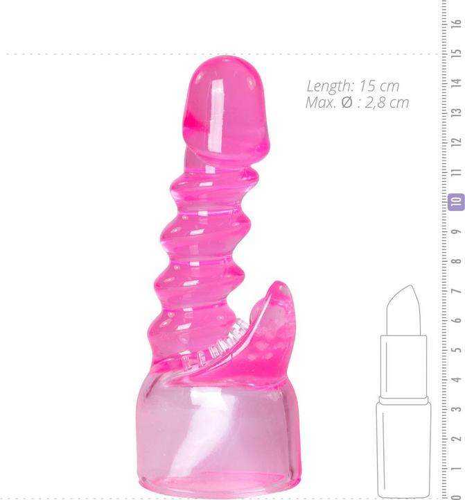 Actual product image Easytoys Attachment with ripples