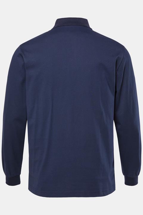 Immagine prodotto JP1880 Maglia polo per l'ufficio con stampa allover e maniche lunghe, disponibile fino alla tg. 8XL (5XL)