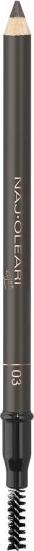 Image du produit Naj Oleari Crayon à sourcils longue tenue FillIn 03 More (Brunette)