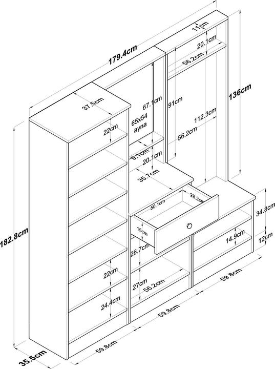 Immagine prodotto Skye Decor Keyla
