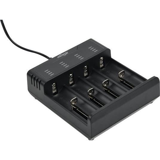 Energenie BC-USB-02 (1 pz., 10440, 14500, 14650, 16340, 17500, 17670, 18350, 18500, 18650, 18700, A, C, AA, AAA, AAAA, Caricabatterie senza batteria),