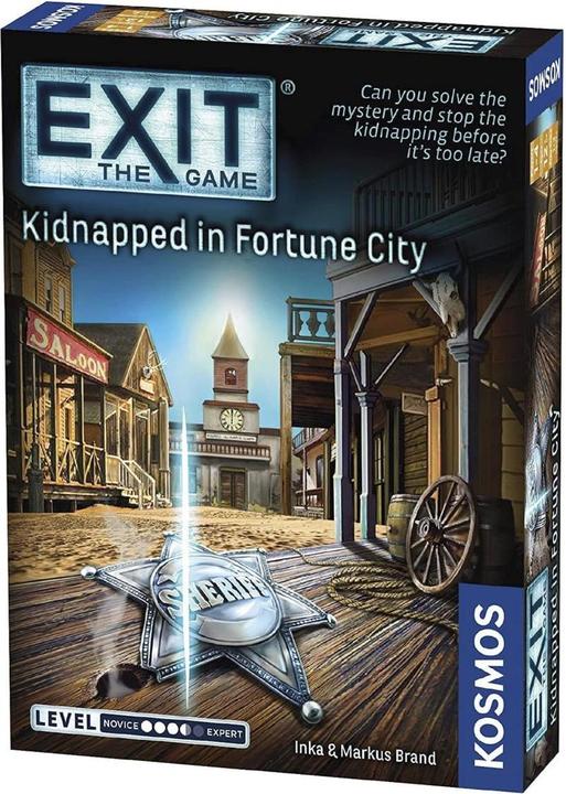 Produktbild Kosmos Exit: Kidnapped in Fortune City (Englisch, 1 - 4 Spieler)
