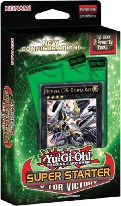Actual product image Yu-Gi-Oh Super Starter Deck: V for Victory -! (English, Booster Pack)